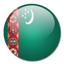 flag of Turkmenistan
